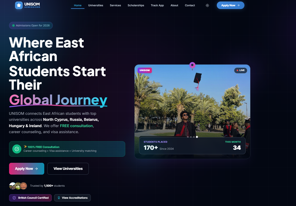 UNISOM Admissions Preview